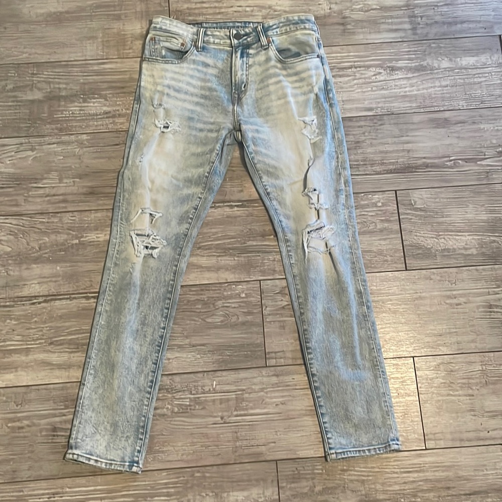 Slightly worn